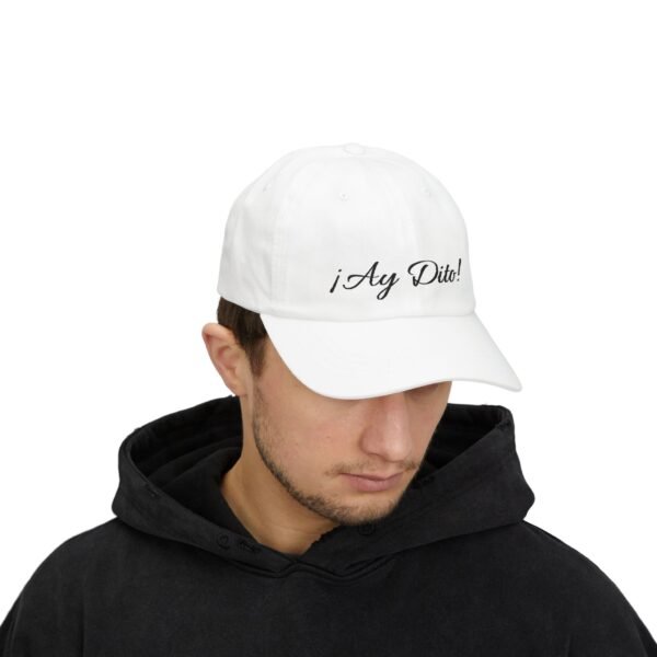 "¡Ay Dito!" Gorra (Letra en Negro) en Memoria de la Abuela - Imagen 3