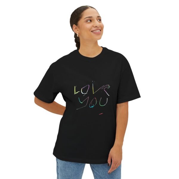 "LOVE YOU" Camiseta diseñada por Gabi - Imagen 3
