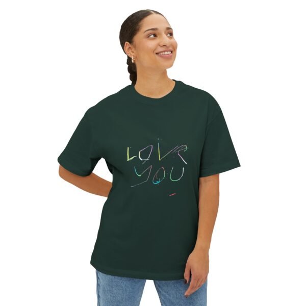 "LOVE YOU" Camiseta diseñada por Gabi - Imagen 4