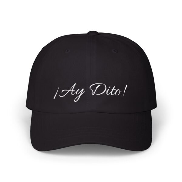 "¡Ay Dito!" Gorra (Letra en Blanco) en Memoria de la Abuela