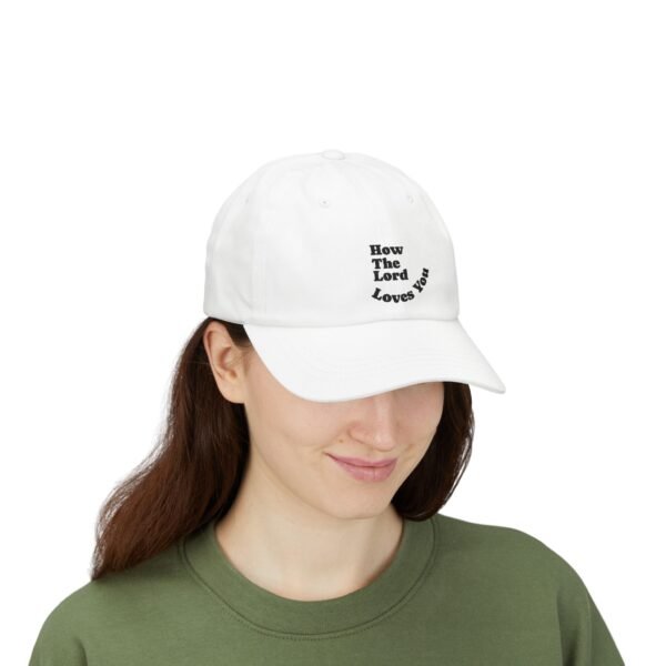 "How The Lord Loves You" Gorra (Letra en Negro) - Imagen 4