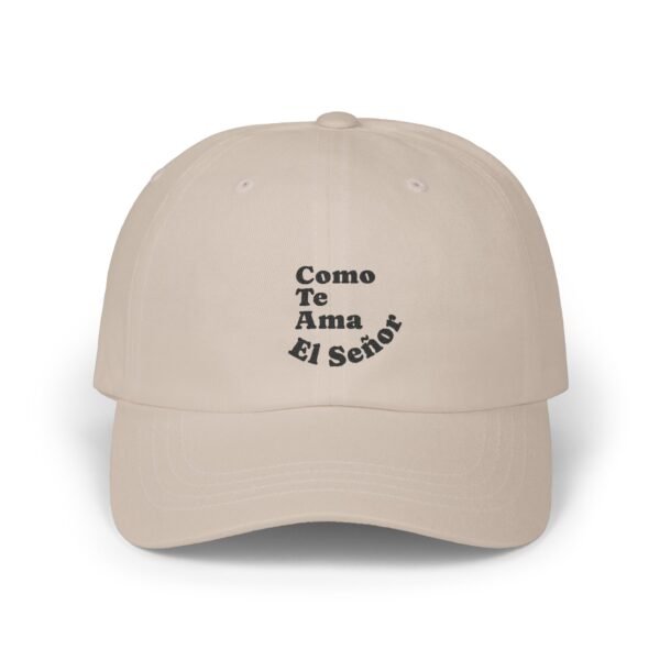 "Como Te Ama El Señor" Gorra (Letra en Negro) - Imagen 5